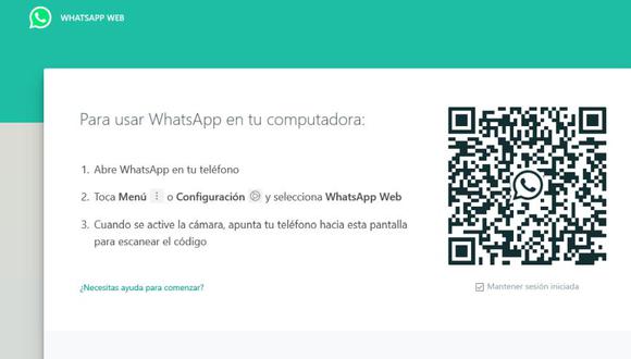 WhatsApp Web, la versión de escritorio o para computadoras de la popular aplicación de mensajería instantánea. (Foto: WhatsApp)