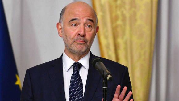 Pierre Moscovici, comisario europeo de Asuntos Económicos. (Foto: AFP)