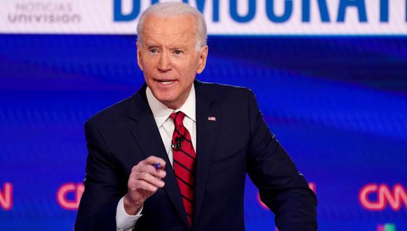 Joe Biden durante el undécimo debate de candidatos demócratas de la campaña presidencial estadounidense 2020. (Foto: Archivo/REUTERS / Kevin Lamarque).