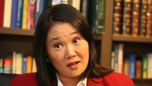 Keiko Fujimori fue la primera candidata en presentar formalmente una solicitud de inscripción de su plancha presidencial ante el Jurado Electoral Especial de Lima. (Foto: GEC)
