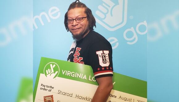 Un hombre de Virginia, Estados Unidos, gana 500 mil dólares en la lotería después de entrar a una tienda para comprar cigarros. (Foto: @VirginiaLottery)