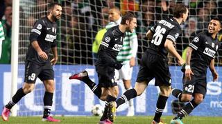 Juventus goleó 3-0 al Celtic en su debut en octavos de la Champions League