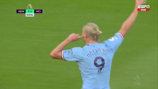Donde nunca perdona: Haaland define dentro del área y anotó el 3-2 de Manchester City | VIDEO