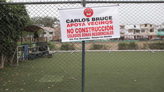 Pidieron al alcalde, Carlos Bruce, que "haga entender a la UGEL 7 que este no es un espacio adecuado para la obra".