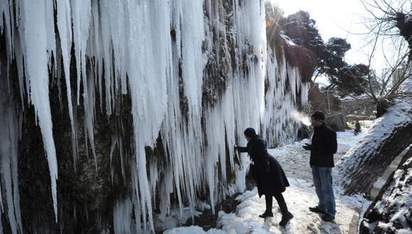 La tormenta de hielo 'Pax' congela al sur de EE.UU.