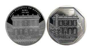 BCR acuñó moneda por los 450 años de la Casa Nacional de Moneda