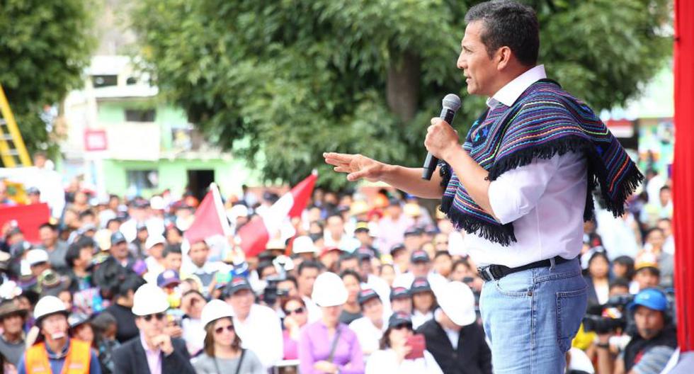 Ollanta Humala reiteró su apoyo a la ley laboral juvenil 