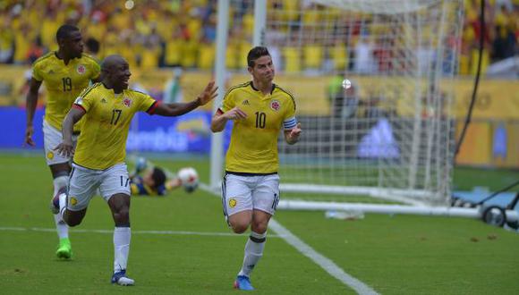 Colombia venció 1-0 a Bolivia con gol de James en Barranquilla