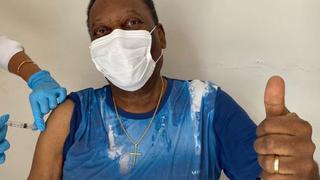 “Hoy fue un día inolvidable”: Pelé tras recibir vacuna contra la COVID-19
