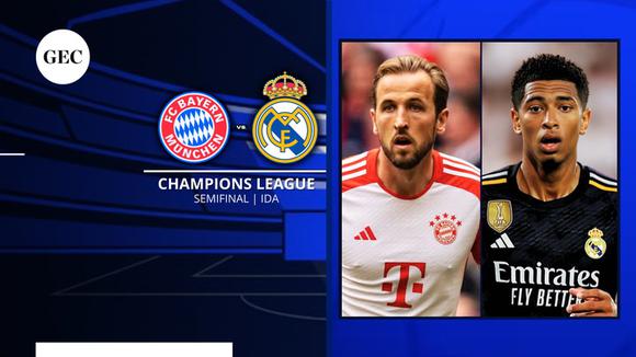 Previous |  Bayern Munich vs.  Real Madrid (first leg to the semi-final)