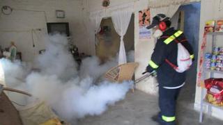 Batan Grande: fumigan áreas afectadas por brote de dengue