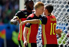 Bélgica presenta nómina para el Mundial con Lukaku, Hazard y De Bruyne en el ataque