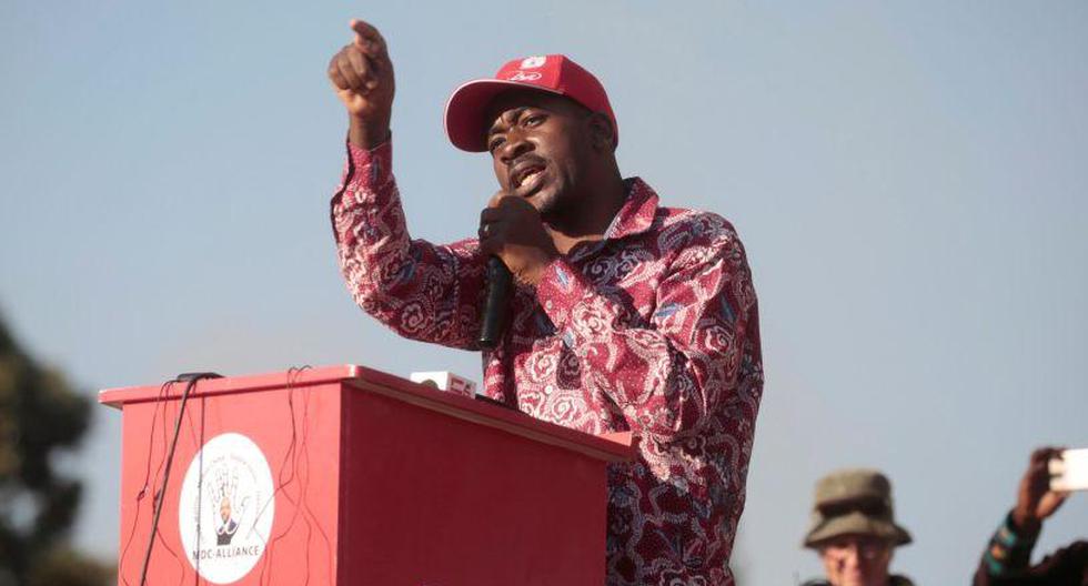 El líder del principal partido de la oposición de Zimbabue Movimiento por el Cambio Democrático (MDC), Nelson Chamisa. (Foto: EFE)