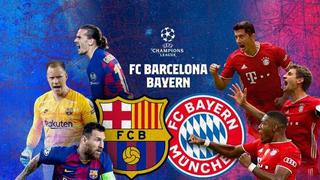 Barcelona vs. Bayern Múnich: ¿A qué hora y qué canales de TV transmitirán el partido de Champions League?