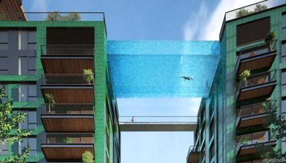 La increíble piscina que se construirá entre dos edificios