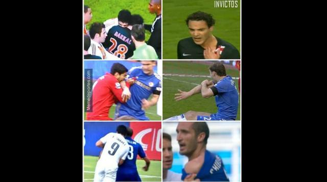 Los memes de la mordida de Luis Suárez a Chiellini - 23