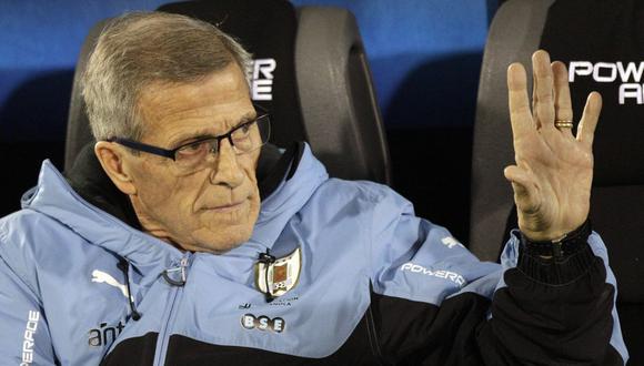 Tabárez, entrenador de la selección de Uruguay. (Foto: AP)