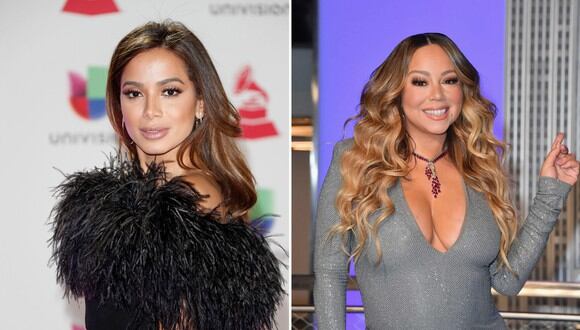 Anitta destacó que Mariah Carey es su "reina número uno", una "diva", para terminar su mensaje con un "te quiero". (Foto: EFE/AFP)