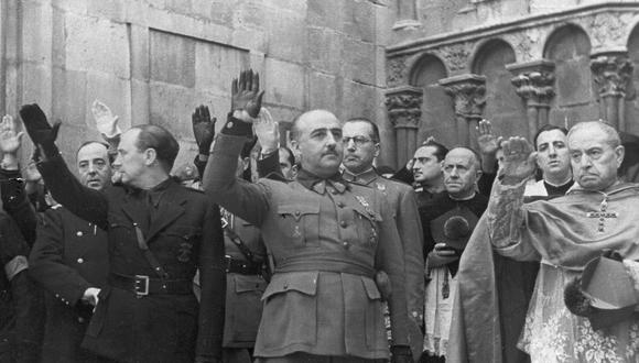 El general de origen gallego, Francisco Franco, vencedor de la guerra civil de 1936-1939, y al frente del país hasta su muerte en 1975, yace desde entonces en el Valle de los Caídos. (AP)