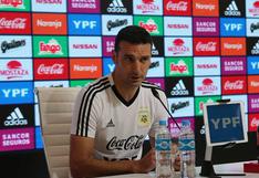 Argentina presenta bajas de última hora para el partido ante Chile en Calama 