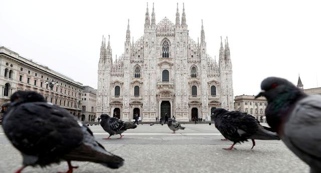 Las calles de la ciudad de Milán lucen desiertas. El nuevo coronavirus ha afectado a más de 10 mil personas, superando los 630 fallecidos. (Foto: Reuters)