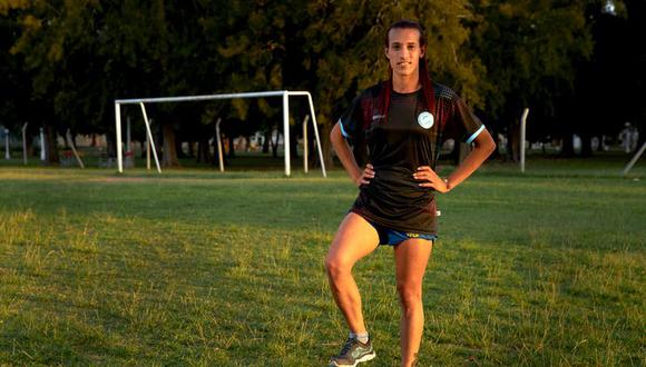El fútbol apareció en la vida de Mara Gómez cuando tenía 15 años. (FOTO: LA NACIÓN)
