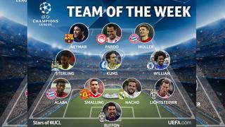 Champions League: conoce al equipo ideal de la semana