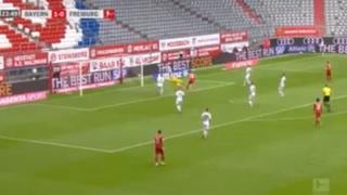 Bayern Múnich vs. Friburgo: Robert Lewandowski capturó un rebote para convertir el 2-0 | VIDEO
