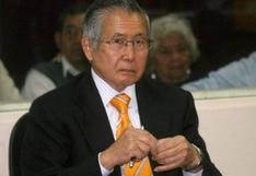 Alberto Fujimori denuncia a ministros y a jefe del INPE