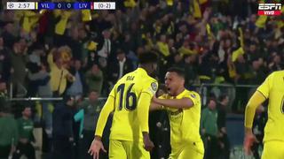 En solo tres minutos: Boulaye Dia da la sorpresa al marcar el 1-0 de Villarreal vs. Liverpool | VIDEO