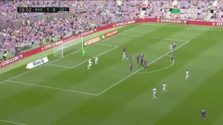 Barcelona vs. Getafe: Sandro Ramírez anotó el 1-1 de los ‘Azulones’ | VIDEO