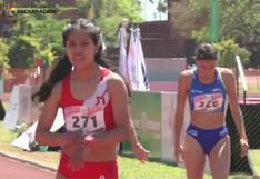 Anita Poma se quedó con el primer lugar en 800 metros planos de Sudamericano U18