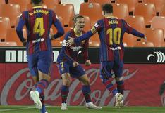 Barcelona vs. Valencia: resumen, goles y fotos del partido por LaLiga Santander 