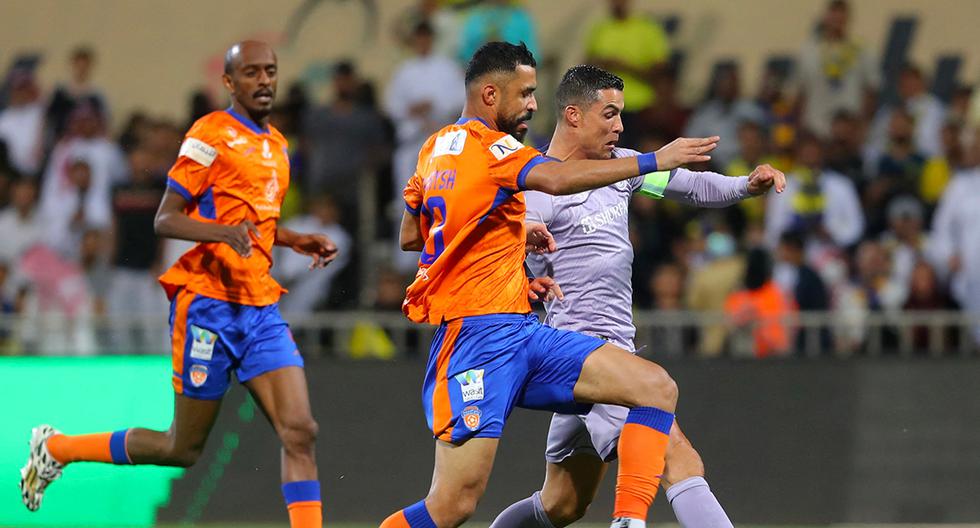 Mira el resumen del Al Nassr vs. Al Feiha con Cristiano Ronaldo por la Liga Saudí | AFP