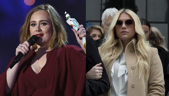 Brit Awards 2016: Adele apoya a Kesha al recibir premio [VIDEO]