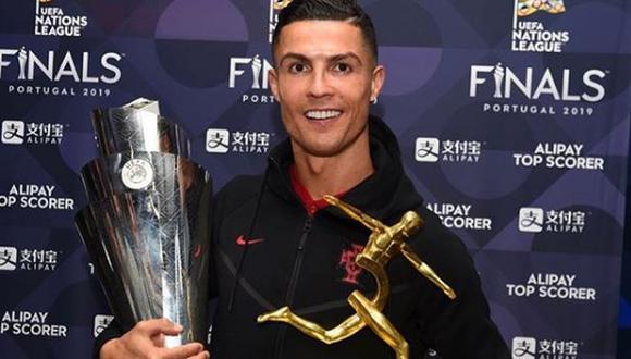Cristiano Ronaldo anotó tres goles en la UEFA Nations League. (Foto: Instagram)