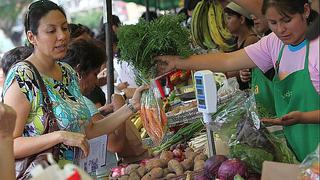 Ministerio de Agricultura: Precios de alimentos están en bajada