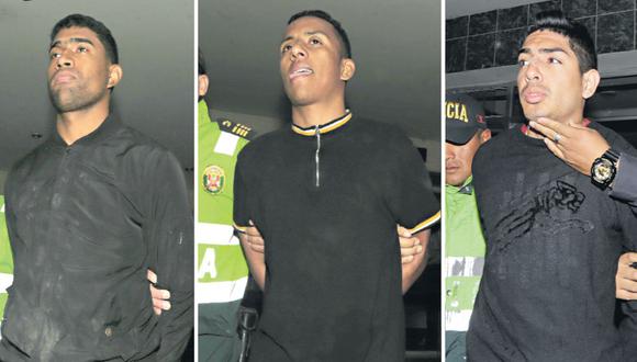 Marco Pérez Anderson, Alexander Martinez y Aleri Canelón fueron detenidos el 7 de noviembre. Tres días después escaparon de la sede de la Depincri (Foto: José Caja/archivo)