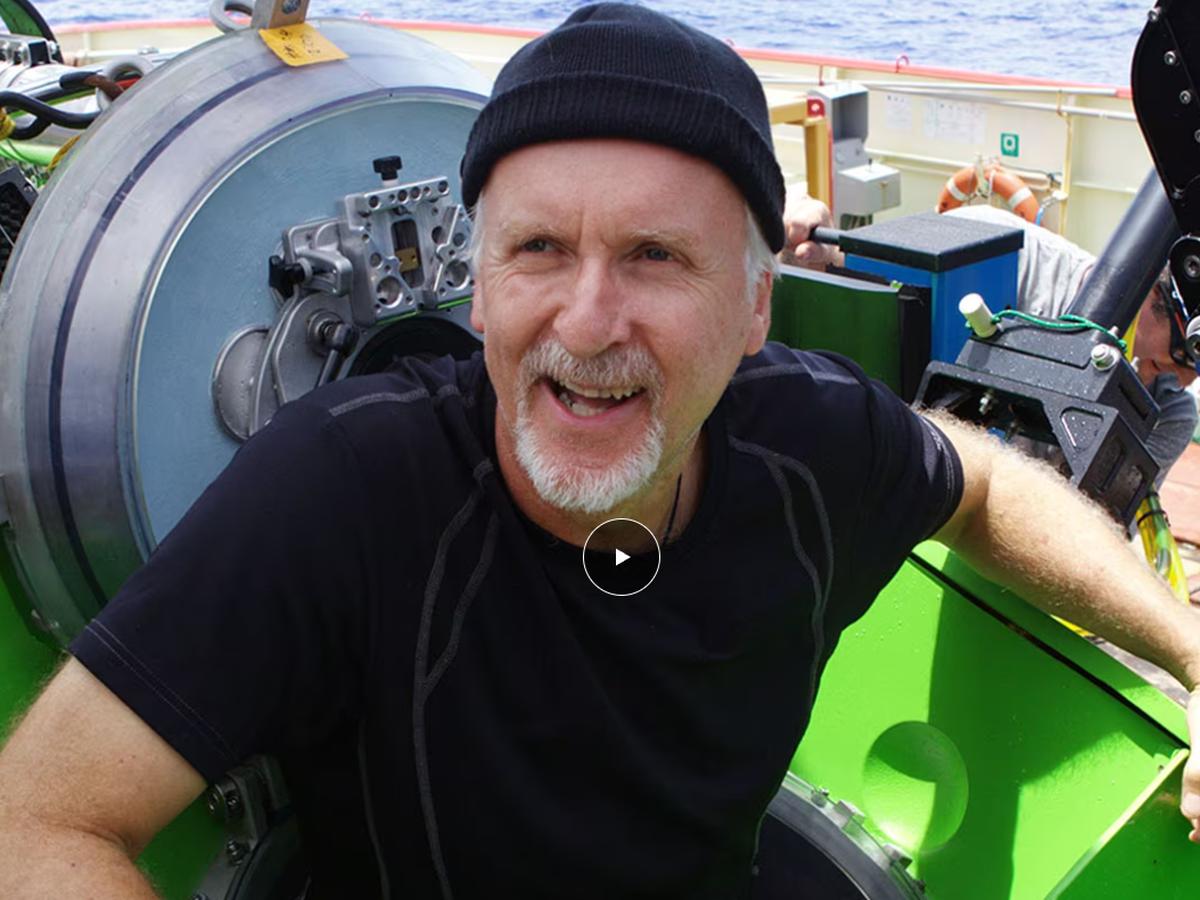 James Cameron inicia su viaje a las profundidades del océano