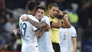 Con Messi expulsado, Argentina gana 2-1 a Chile y se lleva tercer puesto