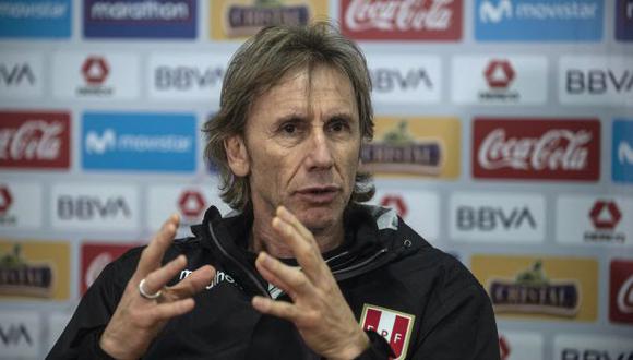 Ricardo Gareca: “El jugador peruano siempre se las ingeniará para destacar”. (Foto: AFP)