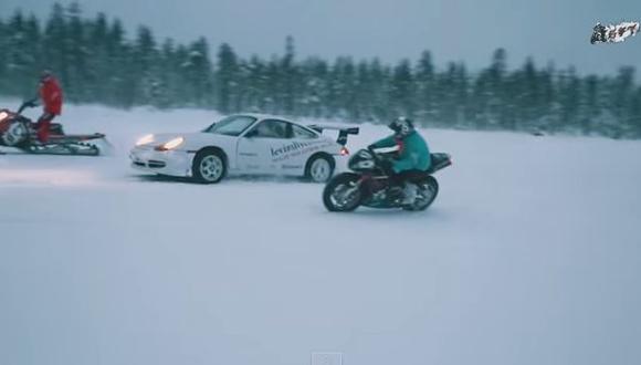 YouTube: Piruetas sobre hielo en Finlandia