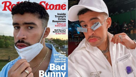 Bad Bunny es portada de la revista Rolling Stone, pero su canción "Safaera” es retirada de Spotify. (Foto: Rolling Stone/@badbunnypr)