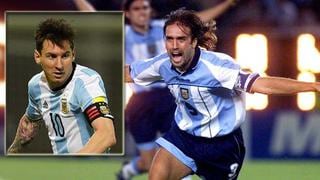 Batistuta sobre Messi: "El récord me lo saca un marciano"