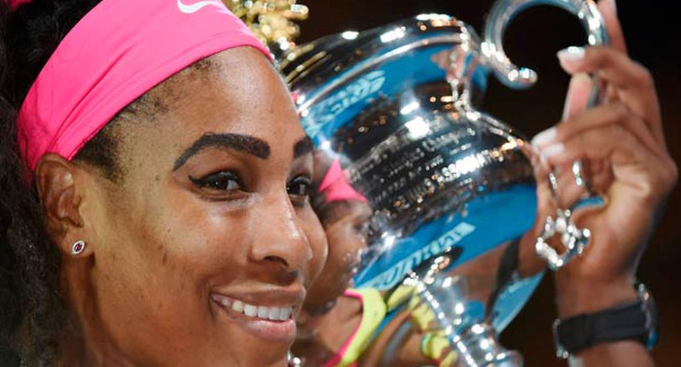 Serena Williams venció a Maria Sharapova en la final de Australian Open. (Foto: EFE)