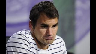 FOTOS: el lamento de Roger Federer y Maria Sharapova luego de quedar eliminados de Wimbledon
