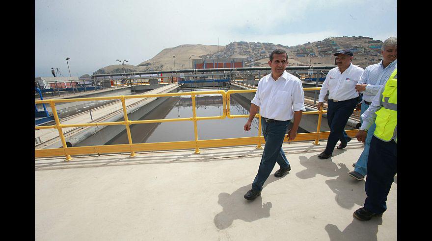 Humala inauguró Planta de Tratamiento de Aguas La Chira [FOTOS] - 9