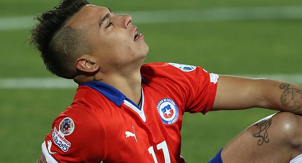 Chile tiene a su goleador Eduardo Vargas preocupado por la salud de su madre. (Foto: Getty Images)