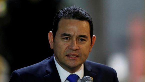 Jimmy Morales, presidente de Guatemala, está involucrado en una investigación sobre financiamiento ilícito encabezado por la Cicig. (Reuters)