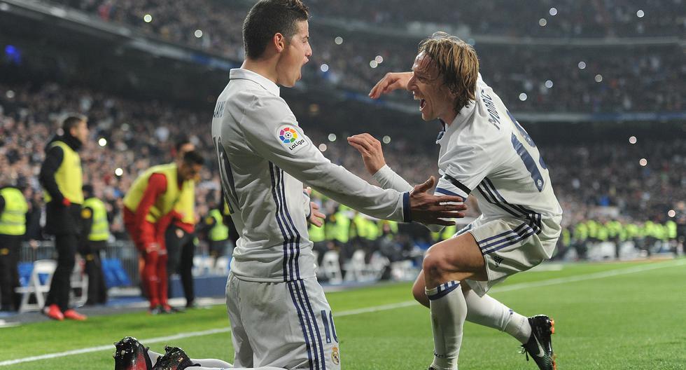 Luka Modric usará la dorsal #10 del Real Madrid tras la salida de James Rodríguez. (Foto: Getty Images)
